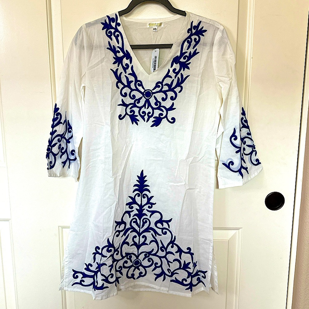 NWT Debbie Katz South Beach “Jada” Swim Cover Up  - XS